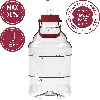 Unbreakable Demijohn - 15 L with handle - 5 ['demijohns', ' shatterproof demijohns', ' 15 l demijohns', ' beer container', ' beer demijohns', ' fermenter', ' fermentable', ' unbreakable demijohns', ' wide mouth demijohns', ' balloon holder']