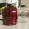 Unbreakable, multifunctional jar with black cap, 12 L - 12 ['preserving jars', ' pickle jar', ' cucumber jar', ' liqueur jar', ' 12 l jar', ' certified jar', ' unbreakable jar', ' multi-purpose jar', ' multi-purpose jar', ' preserving jar', ' plastic jar', ' plastic jar']