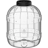 Unbreakable, multifunctional jar with black cap, 12 L  - 1 ['preserving jars', ' pickle jar', ' cucumber jar', ' liqueur jar', ' 12 l jar', ' certified jar', ' unbreakable jar', ' multi-purpose jar', ' multi-purpose jar', ' preserving jar', ' plastic jar', ' plastic jar']