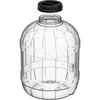 Unbreakable, multifunctional jar with black cap, 15 L - 3 ['preserving jars', ' pickle jar', ' cucumber jar', ' liqueur jar', ' 15 l jar', ' certified jar', ' unbreakable jar', ' multi-purpose jar', ' multi-purpose jar', ' preserving jar', ' plastic jar', ' plastic jar']