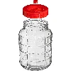 Universal 10 L jar - 3 ['wine jar', ' preserve jar', ' jar for wine', ' large glass jar', ' for liqueur']