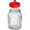 Universal 8 L jar - 3 ['wine jar', ' preserve jar', ' jar for wine', ' large glass jar', ' for liqueur']