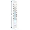 Universal-Thermometer (-30°C to +50°C) 17cm - 2 ['thermometer', ' universal thermometer', ' plastic thermometer', ' thermometer with legible scale', ' thermometer with dual scale', ' thermometer for rooms with high humidity']