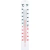 Universal thermometer, white (-40°C to +50°C) 40cm  - 1 ['thermometer', ' universal thermometer', ' plastic thermometer', ' thermometer with easy-to-read scale', ' thermometer with dual scale', ' thermometer for rooms with high humidity']