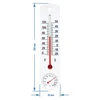 Universal white thermometer with a hygrometer (-20°C to +50°C) 25cm - 2 ['indoor thermometer', ' room thermometer', ' thermometer for indoors', ' home thermometer', ' thermometer', ' room thermometer', ' thermometer legible scale', ' thermometer with a hygrometer', ' plastic thermometer', ' thermometer with a hygrometer']