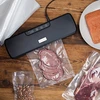 Vacuum sealer - versatile, black - 16 ['vacuum packing', ' vacuum sealers', ' food storage', ' textured bags', ' bag sealing', ' vacuum packer', ' vacuum sealer', ' for food packing', ' vacuum packing set', ' vacuum sealer film', ' for meat', ' for fish', ' for cheese', ' how to extend the shelf life of food', ' food storage at home', ' gift', ' kitchen equipment', ' practical kitchen accessories', ' efficient vacuum sealer']