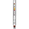 Vinometer (sugar meter) with thermometer in a plastic test tube - 2 