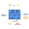 Weather station – electronic, backlit, probe, white - 5 ['weather station with probe', ' thermometer-hygrometer', ' multifunctional weather station', ' for temperature measurement', ' with clock', ' backlit display', ' min-max memory', ' humidity measurement', ' browin', ' weather station']