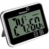 Weather station – electronic, wireless, black  - 1 ['weather station', ' household weather station', ' temperature', ' ambient temperature', ' temperature monitoring', ' electronic thermometer', ' indoor thermometer', ' humidity meter', ' thermometer with hygrometer', ' thermometer with humidity meter', ' air humidity meter', ' weather station']