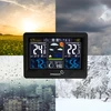 Weather station RCC, DCF – electronic, wireless, backlit, sensor, black - 19 ['wireless weather station', ' weather station', ' wireless sensor', ' pressure measurements', ' humidity measurement', ' weather station']