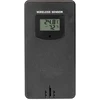 Weather station RCC, DCF – electronic, wireless, backlit, sensor, black - 8 ['wireless weather station', ' weather station', ' wireless sensor', ' pressure measurements', ' humidity measurement', ' weather station']