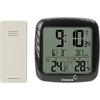 Weather station RCC – Electronic, wireless, sensor, black - 4 ['electronic thermometer with clock', ' thermometer with external sensor', ' thermometer with alarm clock', ' black weekend', ' weather station', ' meteorological station']