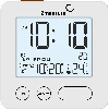 Weather station with alarm clock - electronic, RCC, thermometer  - 1 ['weather station', ' weather station', ' weather station with alarm clock', ' electronic weather station', ' thermometer']