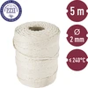 White cotton twine for meat tying (240°C) 55 m - 3 ['twine for tying processed meat', ' twine for meat tying', ' string for tying processed meat', ' string for meat tying', ' for roasting', ' for smoking', ' for curing', ' for scalding', ' for meat tying']
