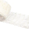 White netting with dimensions of 12.5 cm x 5 m, thermal resistance of up to 220°C - 2 ['netting', ' food netting', ' nettings', ' thermoshrinkable food netting']