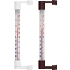 Window thermometer, stick-on / screw-on (-50°C to +50°C) 22cm mix  - 1 ['round thermometer', ' what temperature']