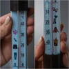 Window thermometer with a pattern - clothes (-50°C to +50°C) 23cm - 4 ['round thermometer', ' what temperature']