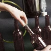 Wine bottle 0.75 L, brown - 8-pack - 9 ['750ml bottle', ' wine bottle', ' wine bottle', ' wine bottles', ' wine bottles', ' glass bottle', ' cork bottle', ' 0.7 bottles', ' brown wine bottles']