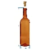 Wine bottle 0.75 L, brown - 8-pack - 6 ['750ml bottle', ' wine bottle', ' wine bottle', ' wine bottles', ' wine bottles', ' glass bottle', ' cork bottle', ' 0.7 bottles', ' brown wine bottles']