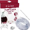 Wine siphon hose with handle and clamp - 2 ['wine siphon tubing', ' wine pouring', ' wine decantation', ' wine decantation tubing', ' wine decantation kit', ' wine extraction kit', ' wine extraction']