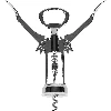 Winged Corkscrew , silver colour - 2 ['wine chervil', ' wine opener', ' bottle opener', ' corkscrew']