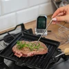 Wireless food thermometer (0°C to 250°C) - 9 ['temperature', ' roasting thermometer', ' oven thermometer', ' food thermometer', ' kitchen thermometer', ' cooking thermometer', ' catering thermometer', ' barbecue thermometer', ' smoking thermometer', ' food thermometer with probe', ' meat thermometer', ' thermometer with probe', ' kitchen thermometer with probe', ' meat probe']