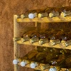 Wooden rack for wine - 42 bottles - 6 ['wine rack', ' wine storage', ' wine accessories', ' wine aging', ' liquor rack', ' liquor stand', ' whisky rack', ' wooden rack']