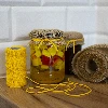 Yellow cotton twine 100 g - 14 ['twine of cotton', ' cotton twine', ' twine for delicate plants', ' natural twine', ' eco-friendly twine', ' macramé twine', ' twine for binding', ' craft twine', ' drawstring', ' yellow twine']
