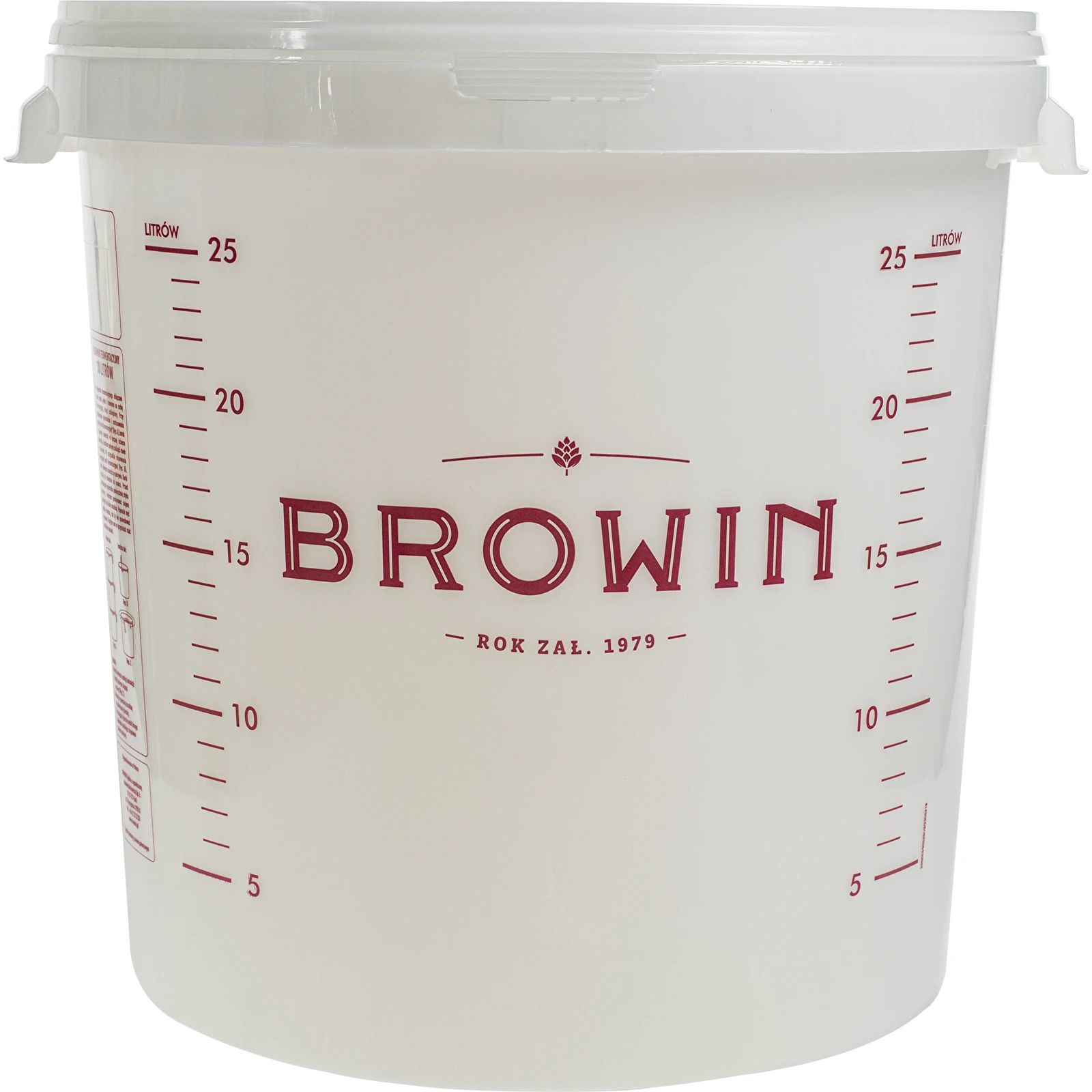Browin 340439 Beste Angebote Réservoir de Fermentation 30 L +