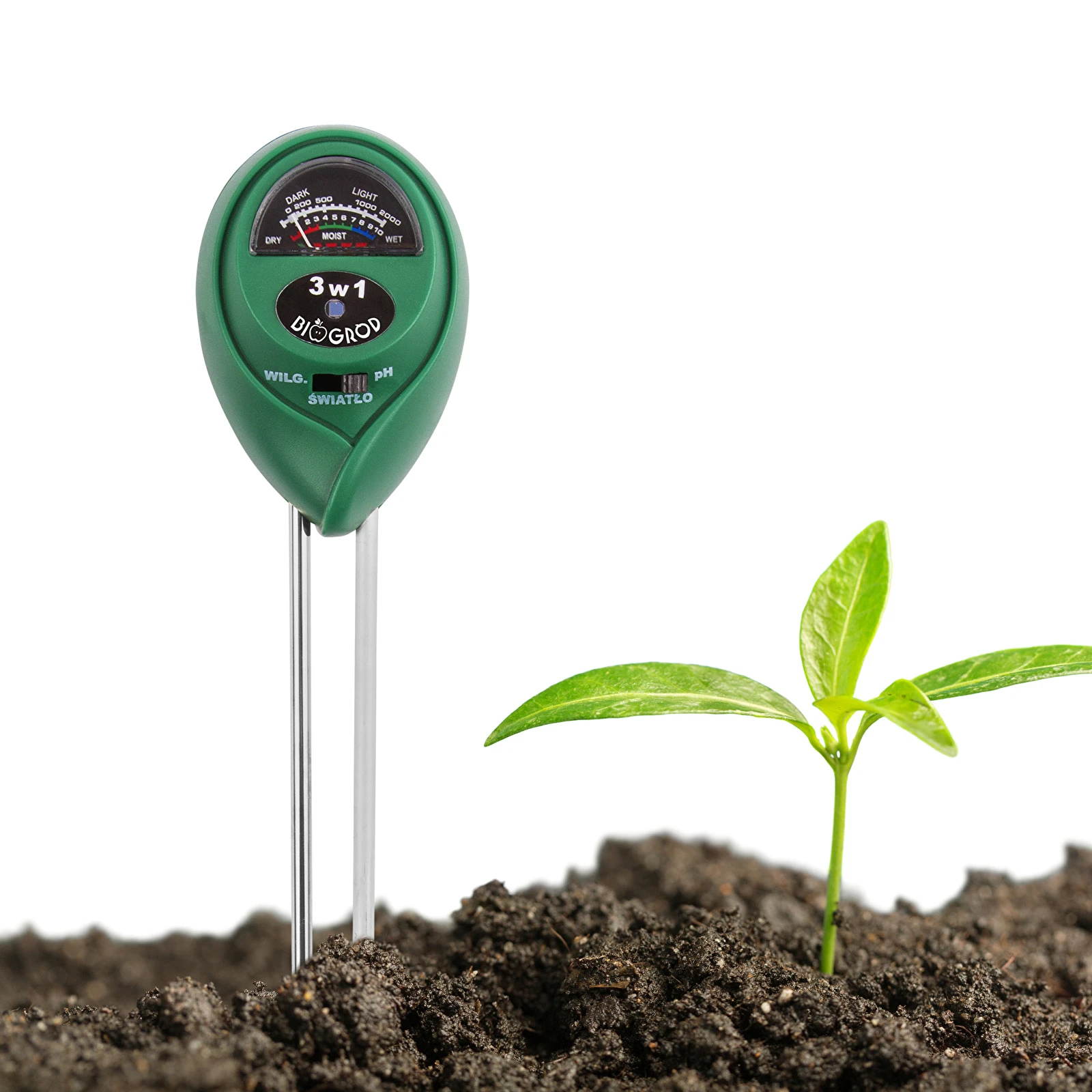 3in1 soil tester - pH, light determination , moisture (soil gauges