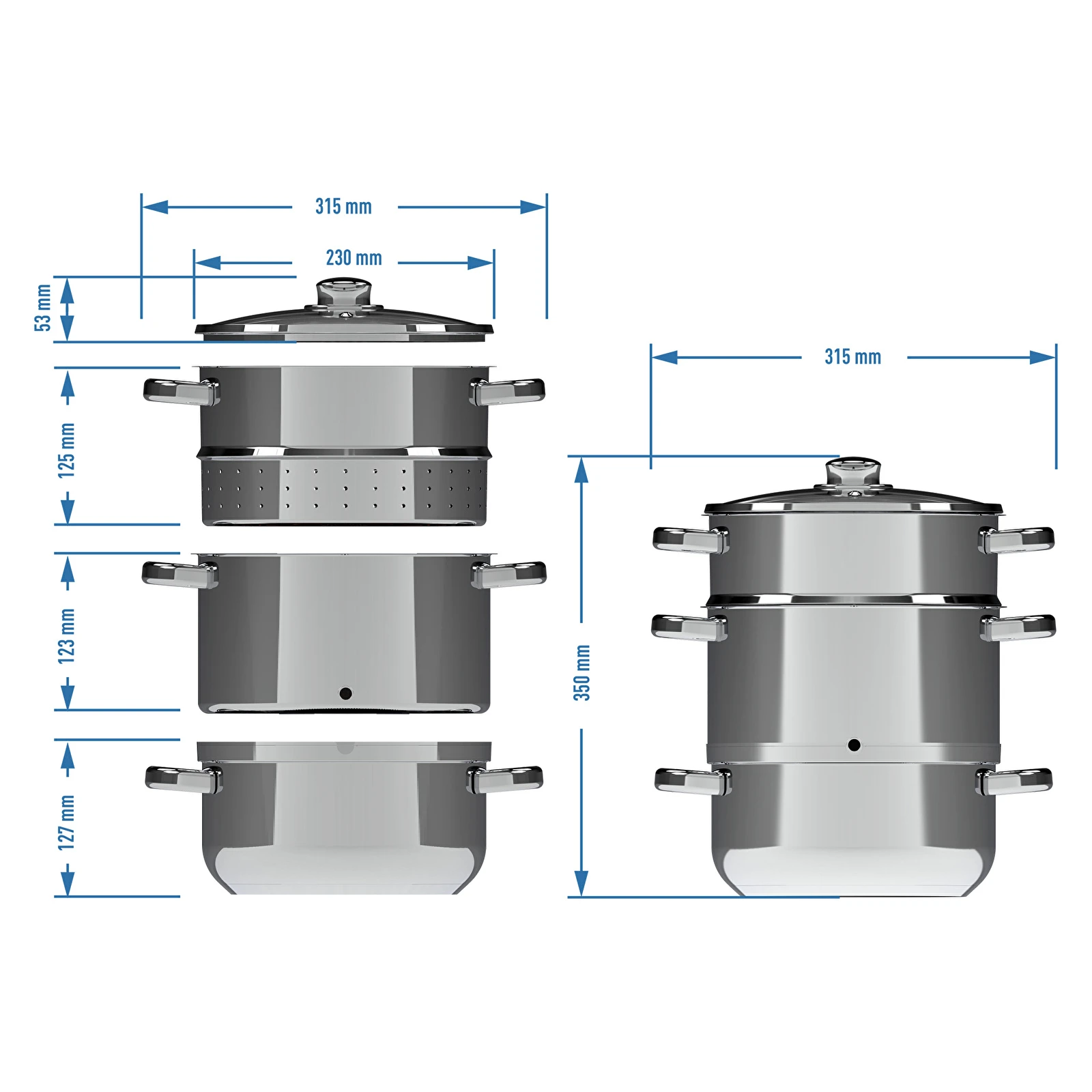 Roots & Branches Aluminum Steam Juicer - Spoil the Cook