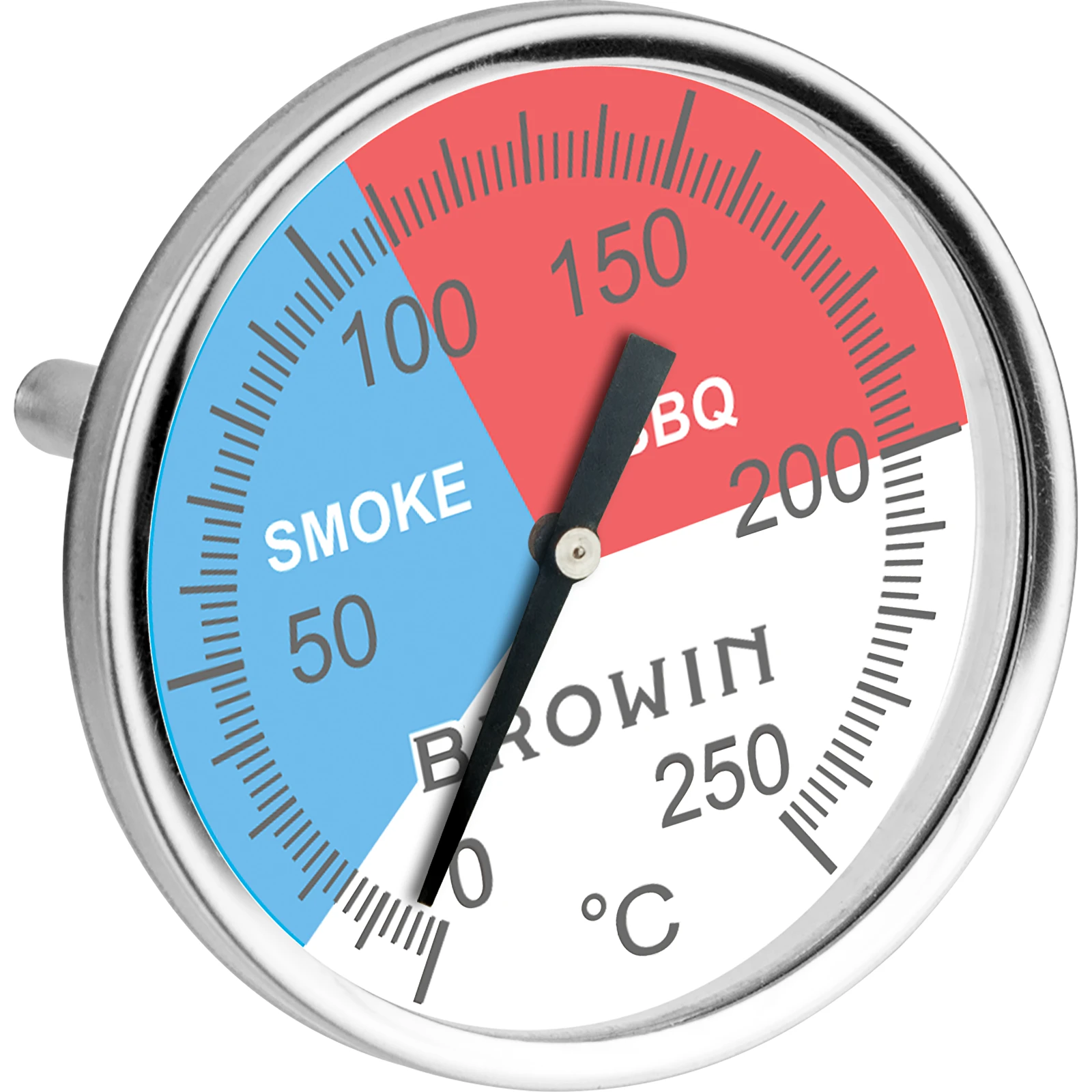 1402 - Tejas Smokers® BBQ Temperature Gauge Thermometer, All