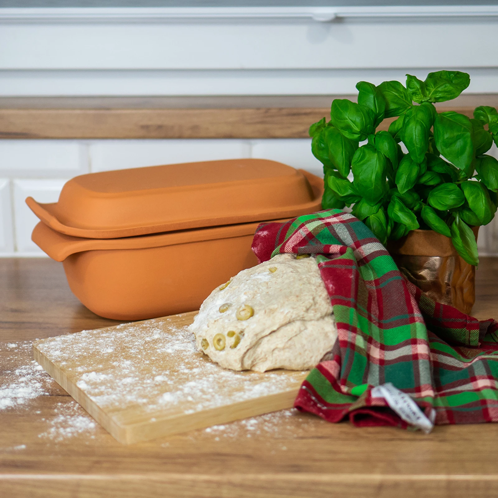 Clay baker 2.5 L – clay baking pan