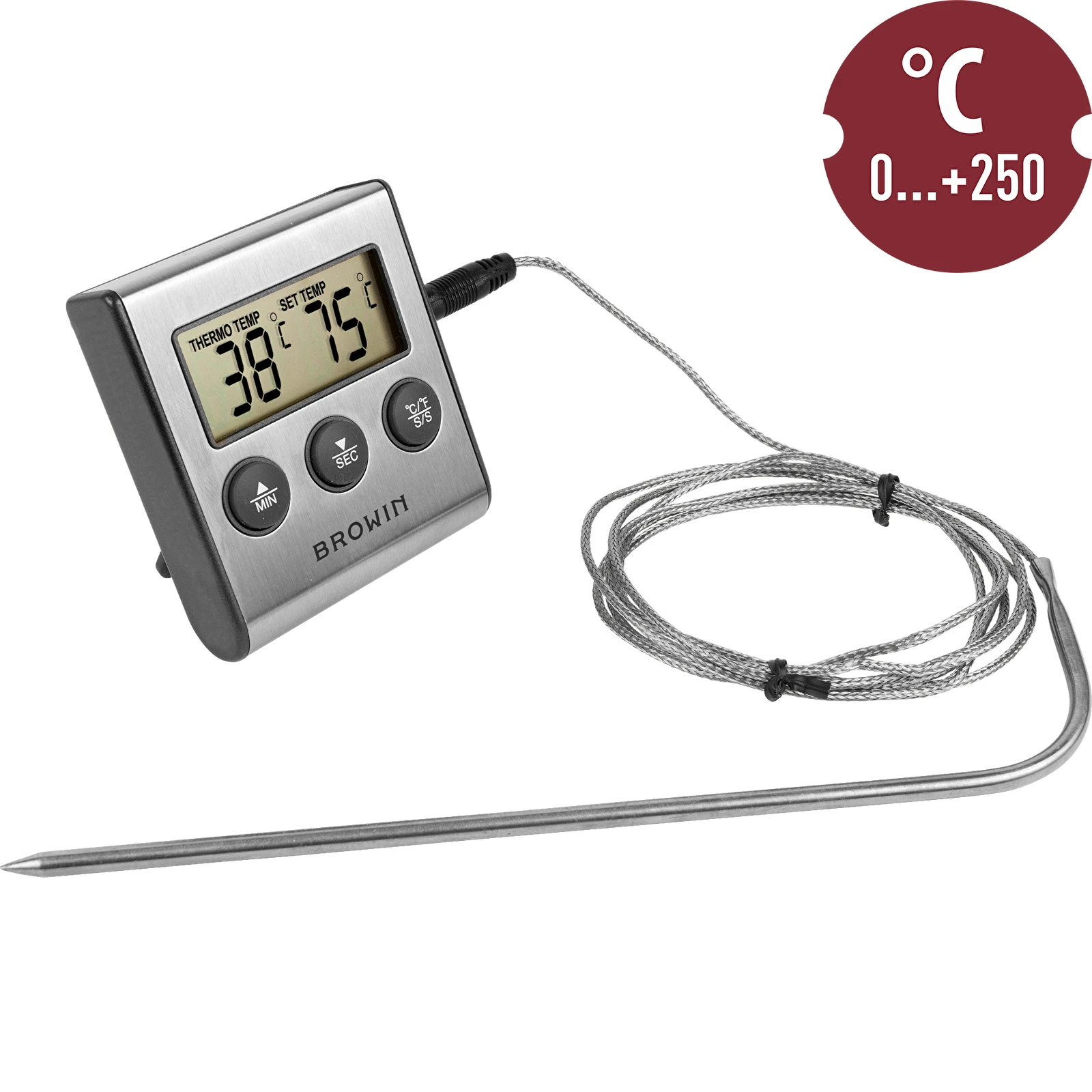 Siliflex Probe Thermometer Chocolate Baking Kitchen Tool From