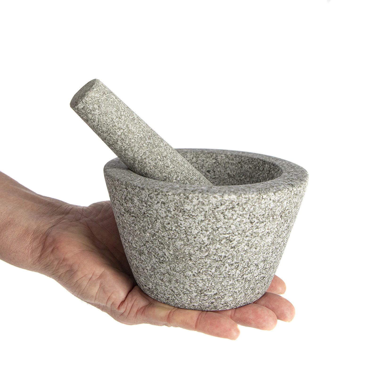 Granite mortar and pestle – stone mortar