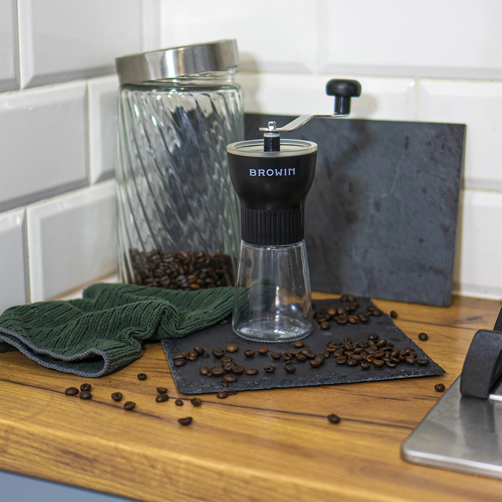 bialetti manual burr grinder