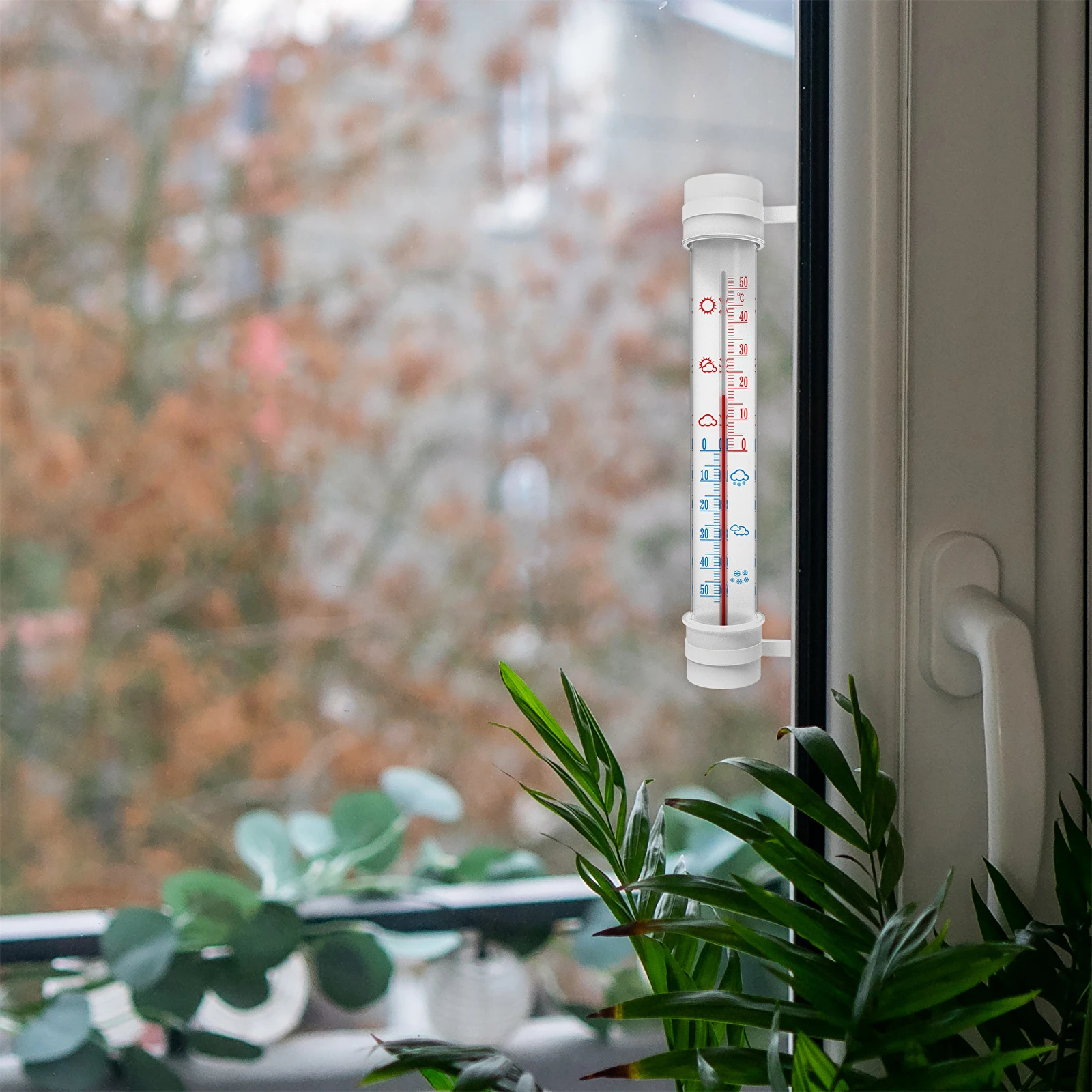 Buy Window thermometer - transparent - Perel WC216 Botland