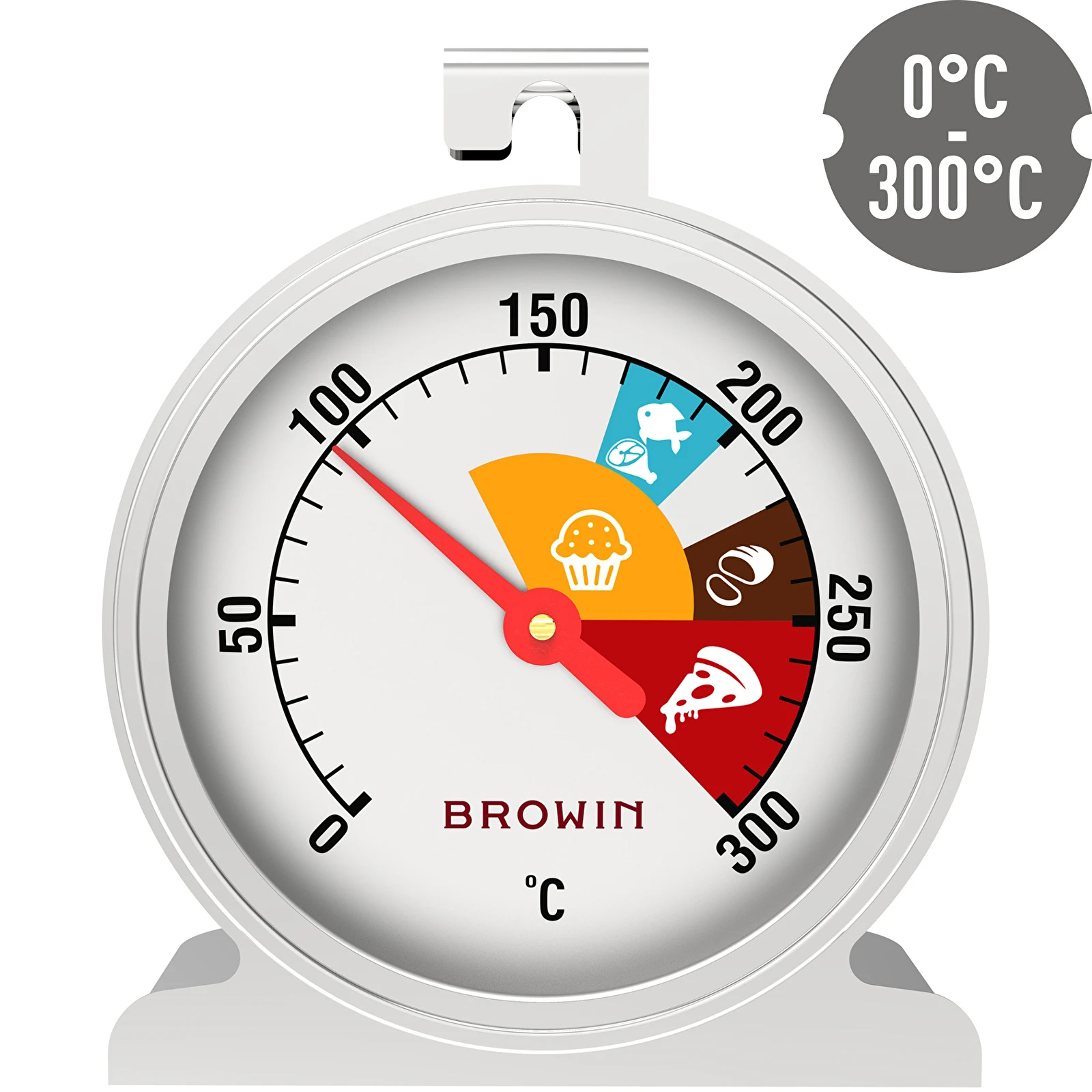 Kitchen thermometer for oven +50+300°C symbol:100800