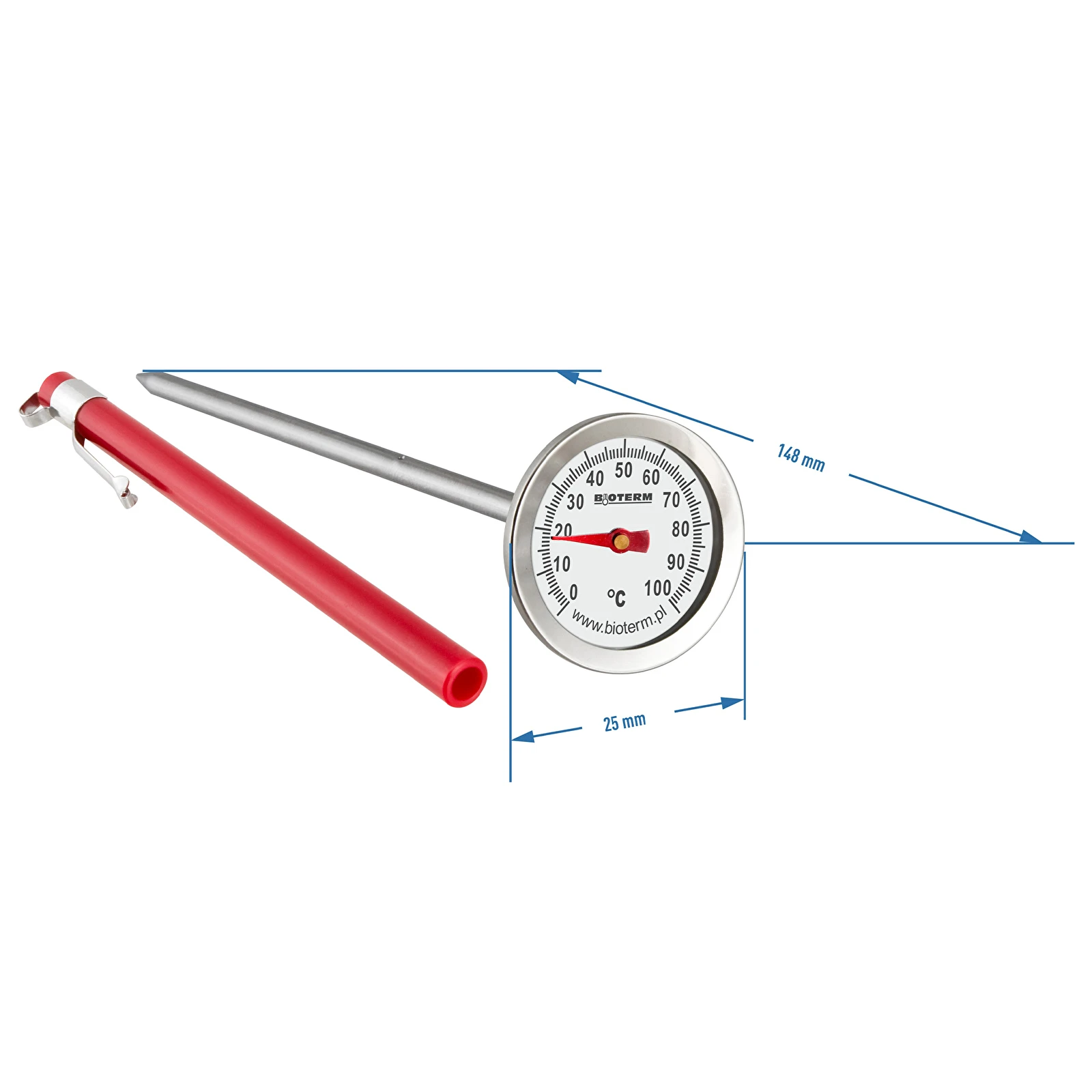 Roasting thermometer 10-300 ° C symbol:101000