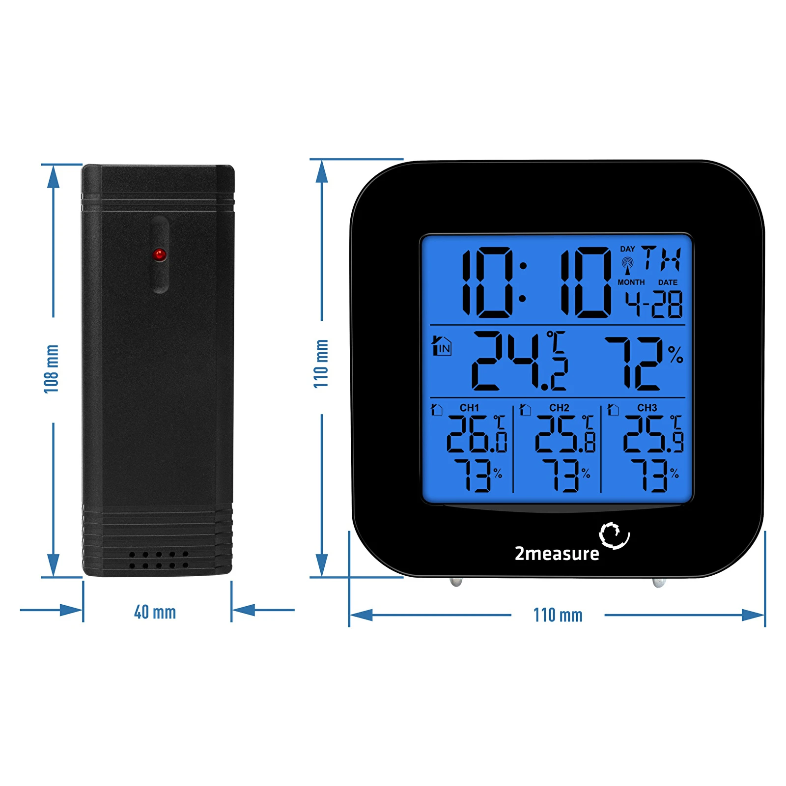 Zorbes Accurate Temperature Monitor Meter with Stand for Home, Office,  Indoor Preset Electronic Timer Switch Price in India - Buy Zorbes Accurate Temperature  Monitor Meter with Stand for Home, Office, Indoor Preset
