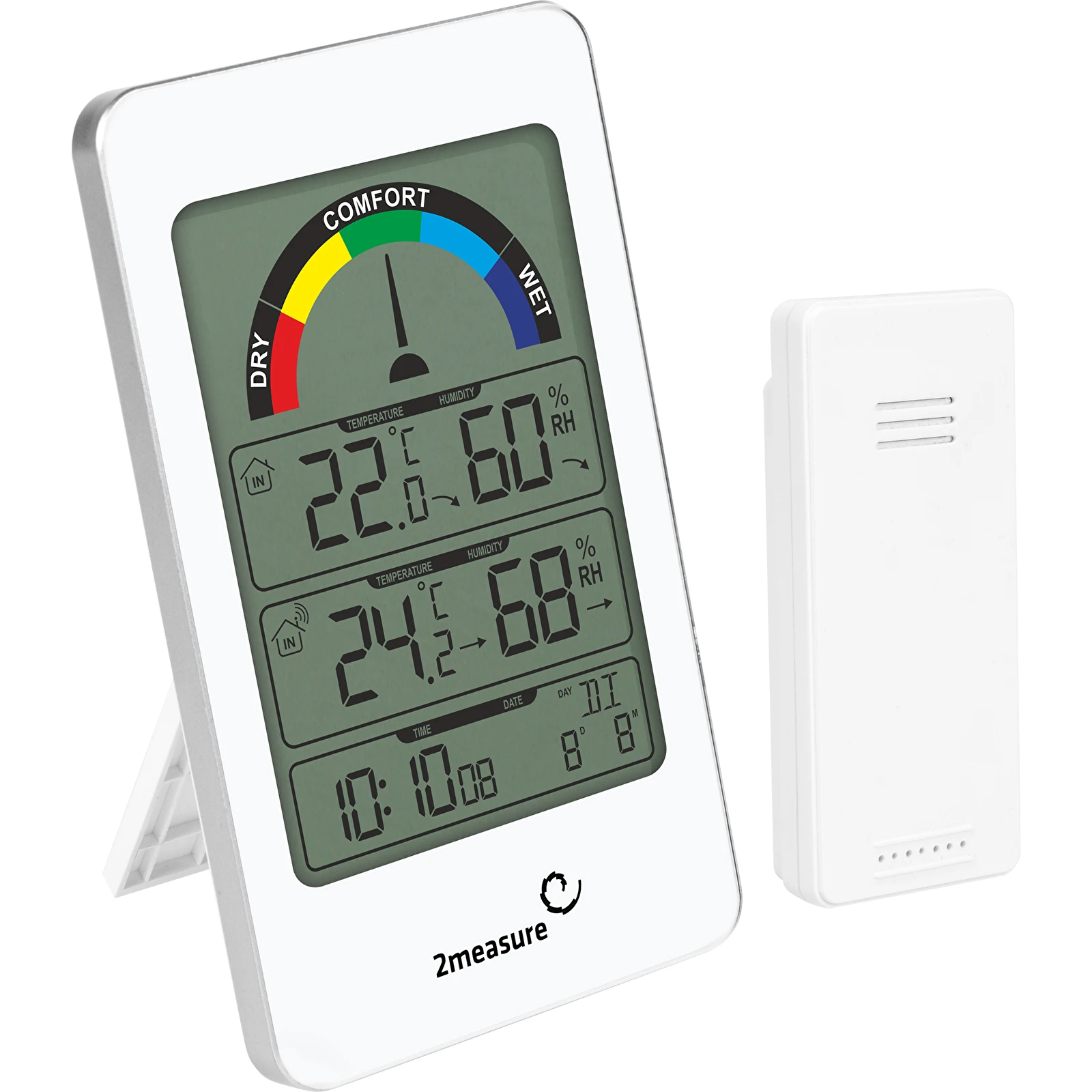 Weather station thermometer hygrometer sensor