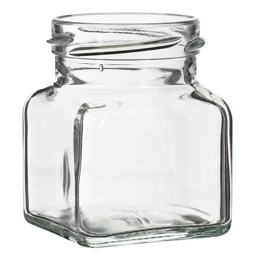 120 ml twist off Four Cornners glass jar, lid fi 53 - 6 pcs - 4 ['jars', ' small jars', ' jar', ' glass jar', ' glass jars', ' jar with lid', ' jars for preserves', ' canning jars', ' jars for spices', ' jam jar', ' jar for jam', ' honey jar', ' jar for honey']