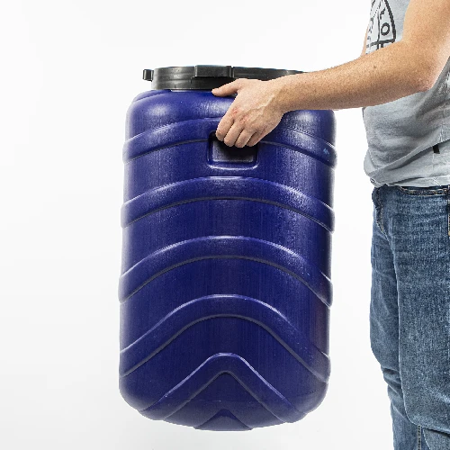 130 L Barrel / Drum , blue colour - 10 ['pickling barrels', ' cucumber barrel', ' cabbage barrel', ' cucumber pickling barrel', ' cabbage pickling barrel', ' rain barrel', ' barrel for collecting rainwater', ' lockable barrel', ' food barrel', ' barrel with screw cap', ' plastic barrel', ' good barrel', ' blue barrel']