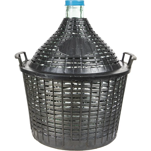 15 L winemaking kit with a glass demijohn - 3 ['wine set', ' wine accessories', ' gift idea', ' how to make wine', ' wine balloon', ' wine yeast', ' for 15 l of wine', ' for wine', ' broth', ' wine meter', ' potassium metabisulphite']