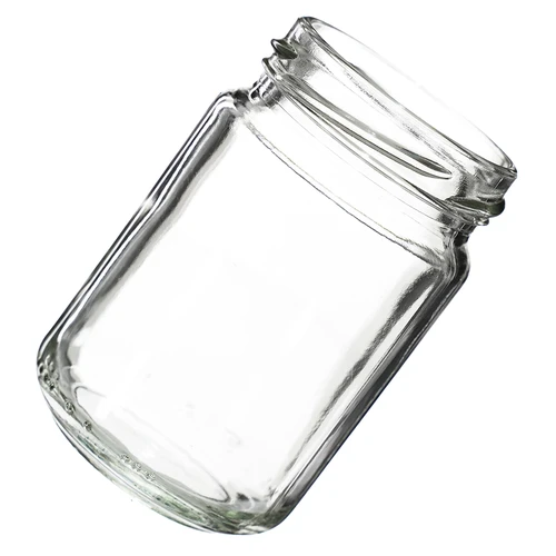 156 ml twist off glass jar with a coloured lid fi 53 - 6 pcs - 5 ['jars', ' small jars', ' jar', ' glass jar', ' glass jars', ' jar with lid', ' jars for preserves', ' canning jars', ' jars for spices', ' jam jar', ' jar for jam', ' honey jar', ' jar for honey']