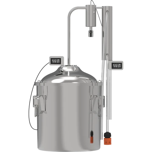 18 L classic Convex still - 1 clarifier  - 1 ['Browin still', ' modular stills', ' still with clarifiers', ' modular still', ' clarifiers for stills', ' pure distillate', ' kit for distilling', ' convex lid', ' convex lid', ' distillation container with lid', ' distillation kit', ' expandable distillation kit', ' distillation on various heat sources']