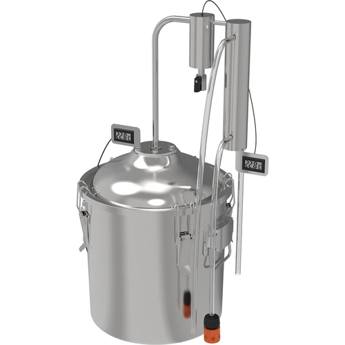 18 L classic Convex still - 1 clarifier - 2 ['Browin still', ' modular stills', ' still with clarifiers', ' modular still', ' clarifiers for stills', ' pure distillate', ' kit for distilling', ' convex lid', ' convex lid', ' distillation container with lid', ' distillation kit', ' expandable distillation kit', ' distillation on various heat sources']