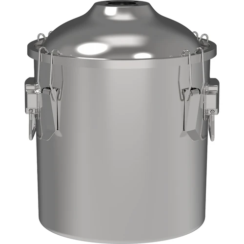 18 L classic Convex still - 1 clarifier - 4 ['Browin still', ' modular stills', ' still with clarifiers', ' modular still', ' clarifiers for stills', ' pure distillate', ' kit for distilling', ' convex lid', ' convex lid', ' distillation container with lid', ' distillation kit', ' expandable distillation kit', ' distillation on various heat sources']