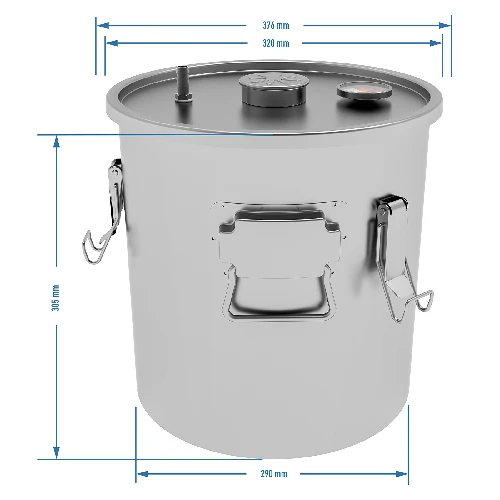 18 L Indoor smoker pot  for a gas cooktop - 7 ['smokehouse in pot', ' way of smoking fish', ' smoking cheese', ' smoking meat', ' smoking fish', ' home smoking', ' smokeless smoking', ' smoked salmon', ' smoked chicken', ' smoked carp', ' home smoking', ' home smoking', ' 18 litre pot for gas cooker', ' smokehouse for gas cooker']