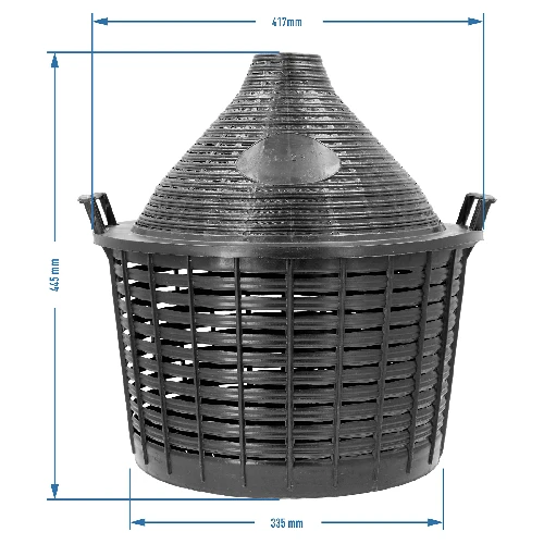 25 L wine demijohn in a plastic basket - 7 ['demijohn', ' wine bottle', ' wine carboy', ' for beer', ' for fermentation', ' homemade wine', ' glass carboy for wine', ' for infusion liquors', ' for mead']